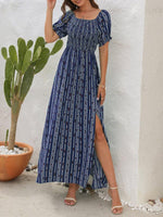 Maxi Jurk met One-Shoulder en Slit - Maxi Dresses - Jurkjes.co