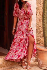Maxi Jurk met Paisley Print - Maxi Dresses - Jurkjes.co