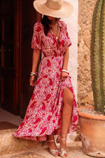 Maxi Jurk met Paisley Print - Maxi Dresses - Jurkjes.co