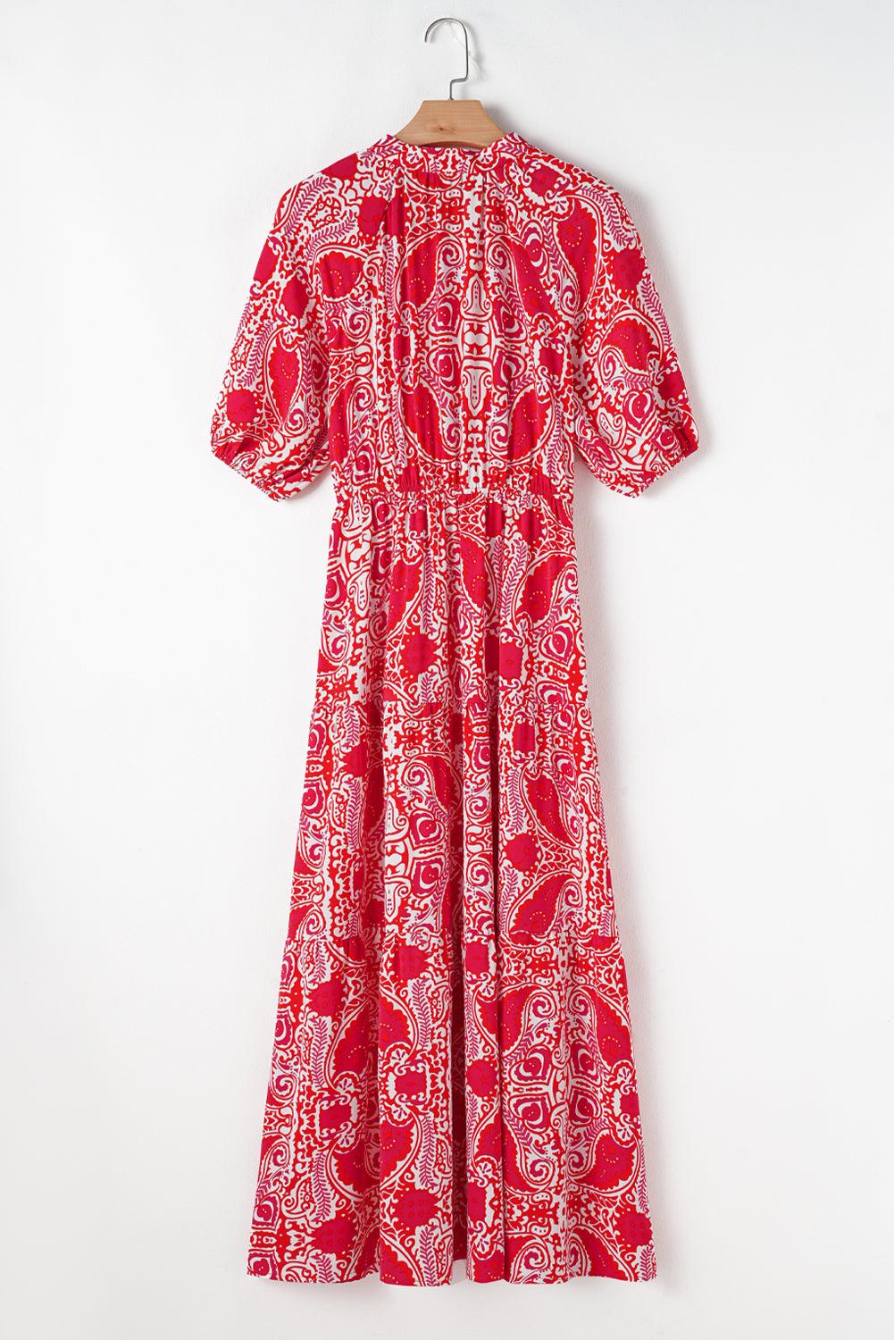 Maxi Jurk met Paisley Print - Maxi Dresses - Jurkjes.co