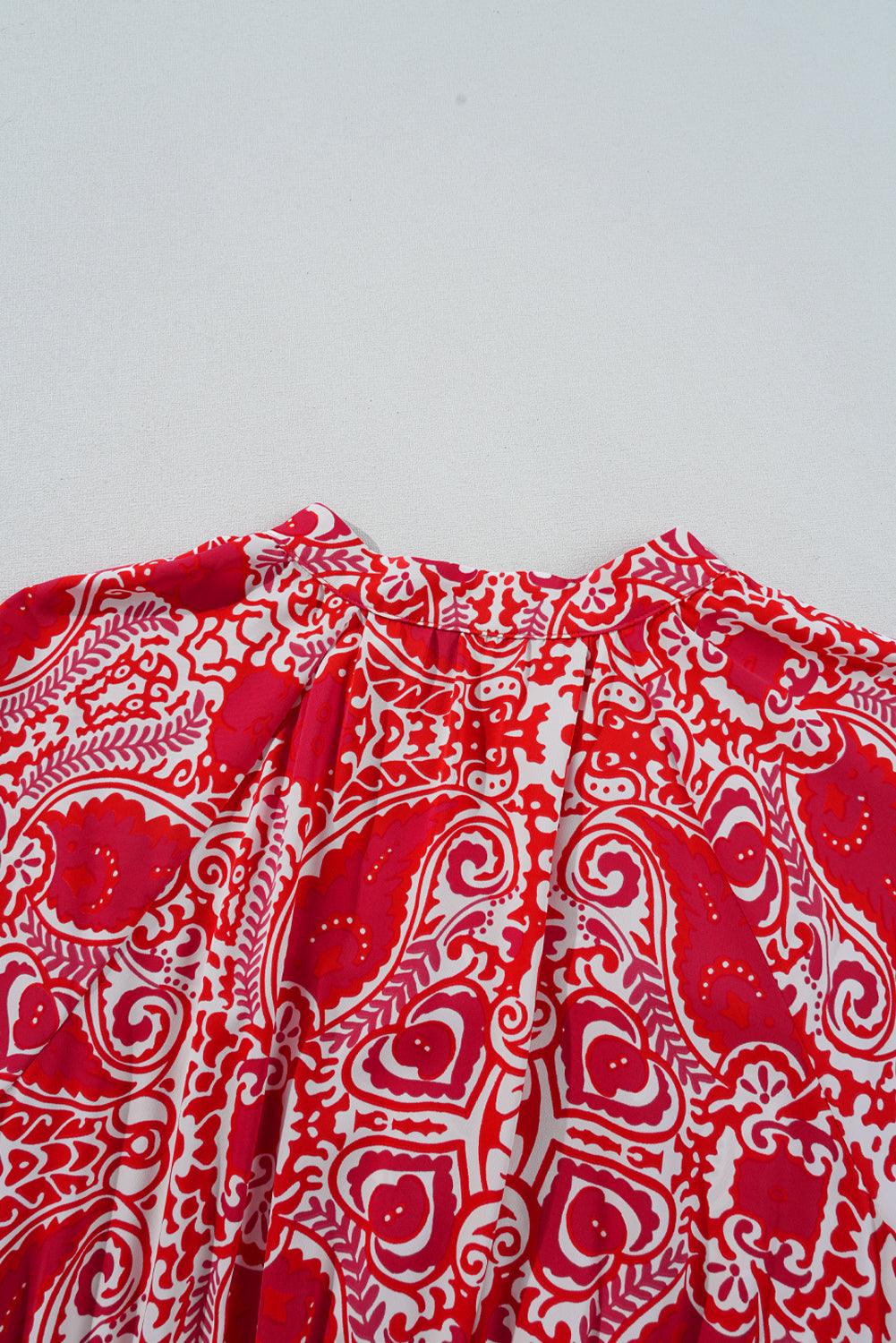 Maxi Jurk met Paisley Print - Maxi Dresses - Jurkjes.co