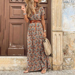 Maxi Jurk met Paisley Print - Women Summer Dress - Jurkjes.co
