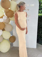 Maxi Jurk met Ribbelstructuur - Maxi Dresses - Jurkjes.co