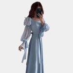 Maxi Jurk met Ruches en Vloeiend Silhouet - Women Summer Dress - Jurkjes.co