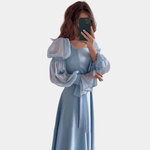 Maxi Jurk met Ruches en Vloeiend Silhouet - Women Summer Dress - Jurkjes.co