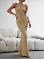 Maxi Jurk met Spaghetti Bandjes - Maxi Dresses - Jurkjes.co