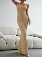 Maxi Jurk met Spaghetti Bandjes - Maxi Dresses - Jurkjes.co