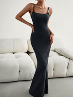 Maxi Jurk met Spaghetti Bandjes - Maxi Dresses - Jurkjes.co