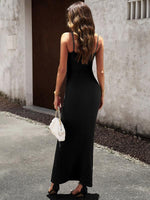 Maxi Jurk met Spaghetti Bandjes - Maxi Dresses - Jurkjes.co