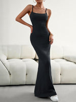 Maxi Jurk met Spaghetti Bandjes - Maxi Dresses - Jurkjes.co