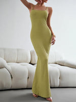 Maxi Jurk met Spaghetti Bandjes - Maxi Dresses - Jurkjes.co