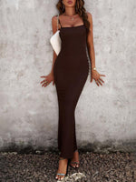 Maxi Jurk met Spaghetti Bandjes - Maxi Dresses - Jurkjes.co