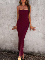 Maxi Jurk met Spaghetti Bandjes - Maxi Dresses - Jurkjes.co