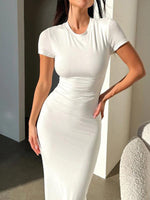 Maxi Jurk met Strakke Pasvorm - Maxi Dresses - Jurkjes.co