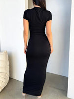 Maxi Jurk met Strakke Pasvorm - Maxi Dresses - Jurkjes.co