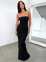 Maxi Jurk met Strapless Bloemenprint - Maxi Dresses - Jurkjes.co