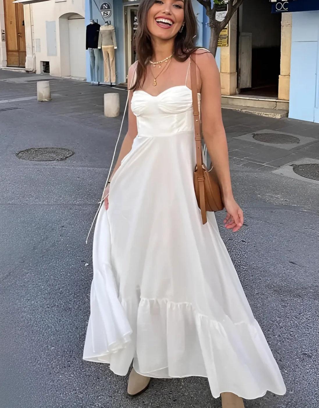 Maxi Jurk met Strapless Ontwerp - Group11 - Jurkjes.co