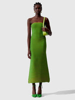 Maxi Jurk met Tube-Top en Gestreept Patroon - Maxi Dresses - Jurkjes.co