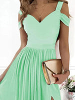 Maxi Jurk met V-hals en Bloemenprint - Maxi Dresses - Jurkjes.co