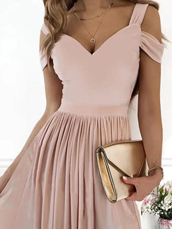 Maxi Jurk met V-hals en Bloemenprint - Maxi Dresses - Jurkjes.co