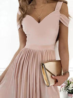 Maxi Jurk met V-hals en Bloemenprint - Maxi Dresses - Jurkjes.co