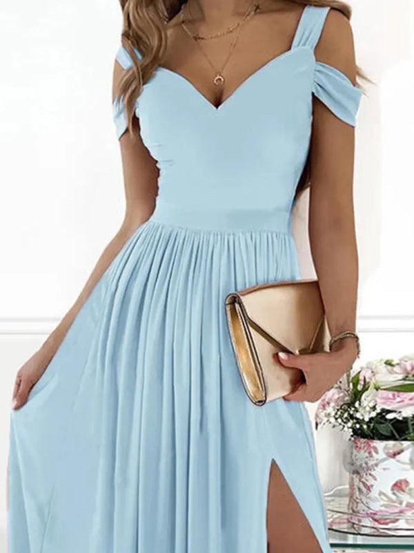 Maxi Jurk met V-hals en Bloemenprint - Maxi Dresses - Jurkjes.co