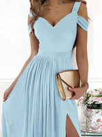 Maxi Jurk met V-hals en Bloemenprint - Maxi Dresses - Jurkjes.co