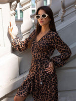 Maxi Jurk met V-hals en Bloemenprint - Maxi Dresses - Jurkjes.co