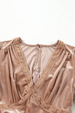 Maxi Jurk met V-hals en Empire Taille - Maxi Dresses - Jurkjes.co