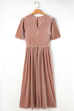 Maxi Jurk met V-hals en Empire Taille - Maxi Dresses - Jurkjes.co