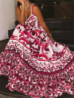 Maxi Jurk met V-hals en Paisley Print - Group8 - Jurkjes.co
