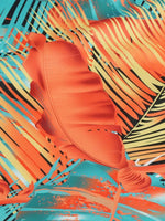 Maxi Jurk met V-hals en Tropische Print - Maxi Dresses - Jurkjes.co