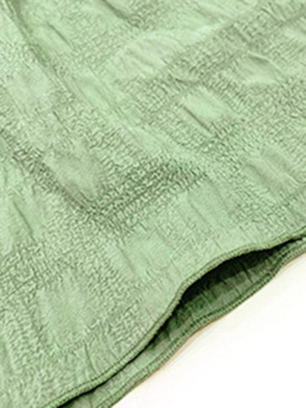 Maxi Jurk met V-hals en Volume Mouwen - Maxi Dresses - Jurkjes.co
