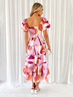 Maxi Jurk Off-Shoulder met Bloemenprint - Maxi Dresses - Jurkjes.co