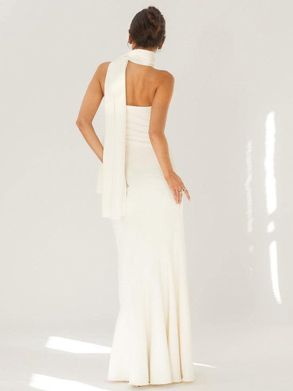 Maxi Jurk Strapless met Zeemeerminstijl - Maxi Dresses - Jurkjes.co