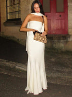Maxi Jurk Strapless met Zeemeerminstijl - Maxi Dresses - Jurkjes.co