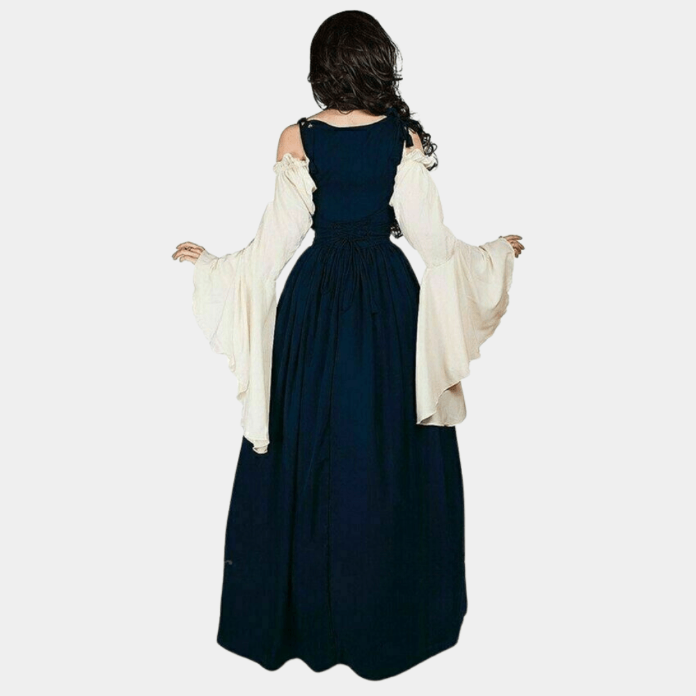 Middeleeuwse Jurk met Vetersluiting - CB - Dresses - Jurkjes.co