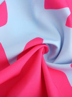 Midi Jurk met Abstracte Bloemenprint - Midi Dresses - Jurkjes.co