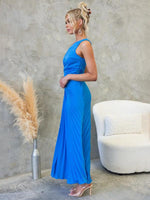 Midi Jurk met Asymmetrische Snit en Print - Maxi Dresses - Jurkjes.co