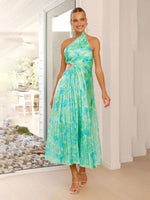 Midi Jurk met Asymmetrische Snit en Print - Maxi Dresses - Jurkjes.co