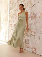 Midi Jurk met Asymmetrische Snit en Print - Maxi Dresses - Jurkjes.co