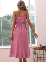 Midi Jurk met Asymmetrische Zoom - Midi Dresses - Jurkjes.co