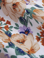 Midi Jurk met Bloemenprint en Gelaagde Rok - Mini Dresses - Jurkjes.co