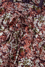 Midi Jurk met Bloemenprint en Split - Floral Dresses - Jurkjes.co
