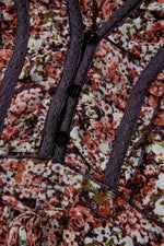 Midi Jurk met Bloemenprint en Split - Floral Dresses - Jurkjes.co