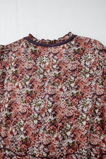 Midi Jurk met Bloemenprint en Split - Floral Dresses - Jurkjes.co
