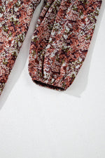 Midi Jurk met Bloemenprint en Split - Floral Dresses - Jurkjes.co