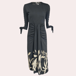 Midi-jurk met Bloemenprint en Split - Women Summer Dress - Jurkjes.co