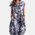 Midi-jurk met Bloemenprint - Women Summer Dress - Jurkjes.co