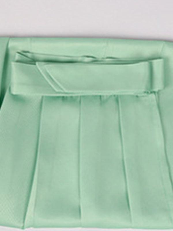 Midi Jurk met Borduursel en Plooirok - Group4 - Jurkjes.co